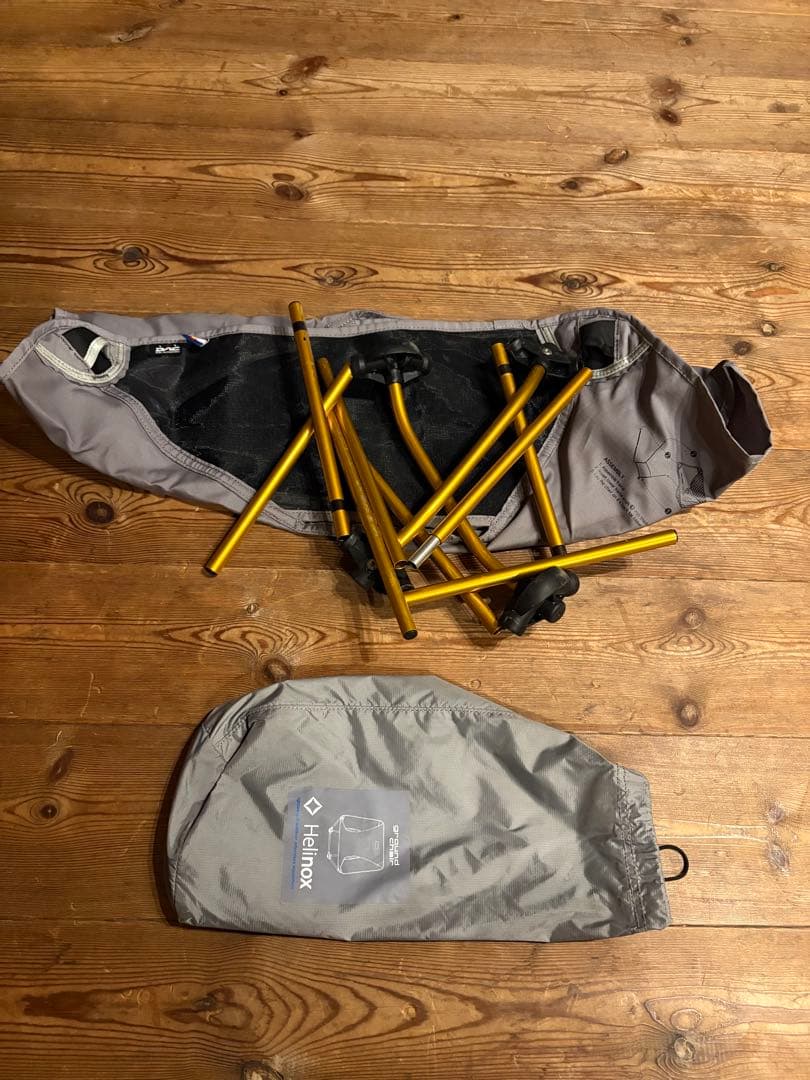 ヘリノックスグランドチェア&ロッククラウドテーブルセット