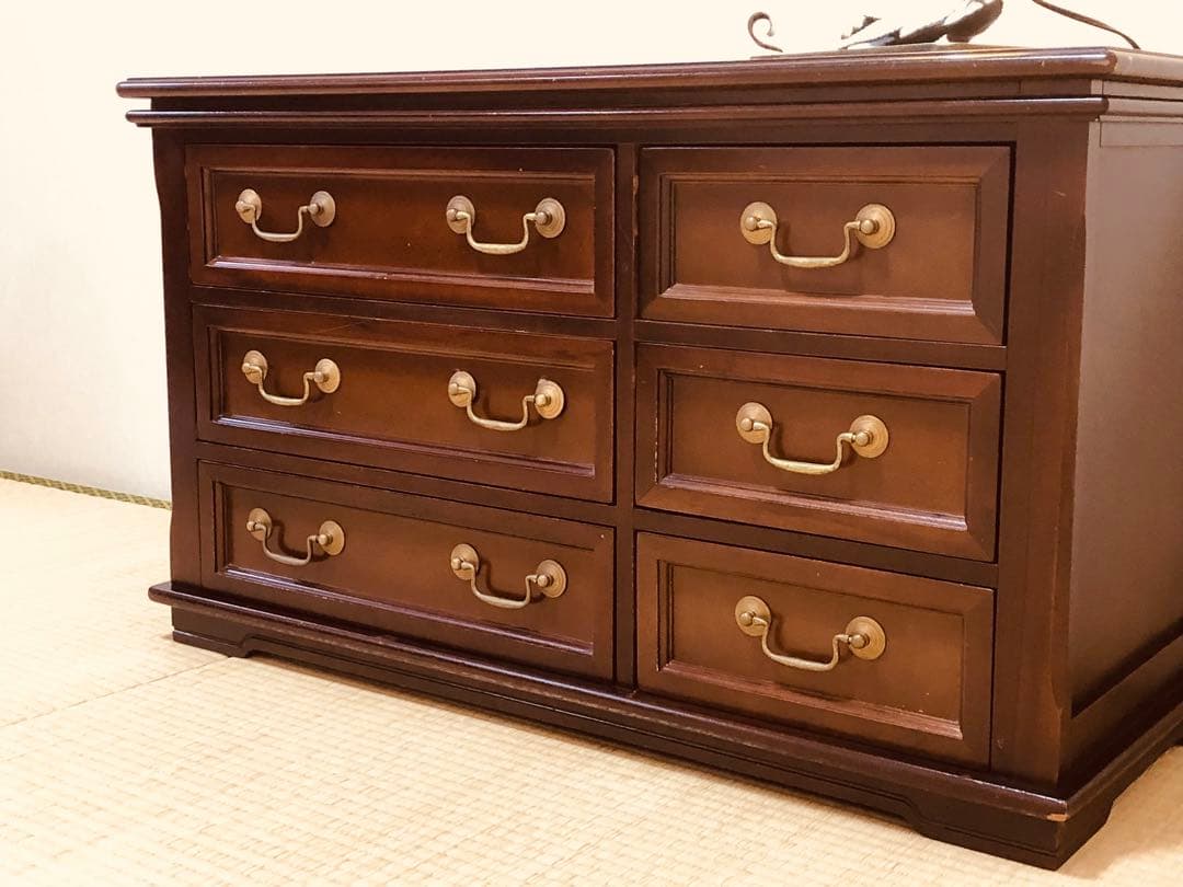 【格安出品！】アンティークでお洒落なチェスト　画像で見るより小さめです 1