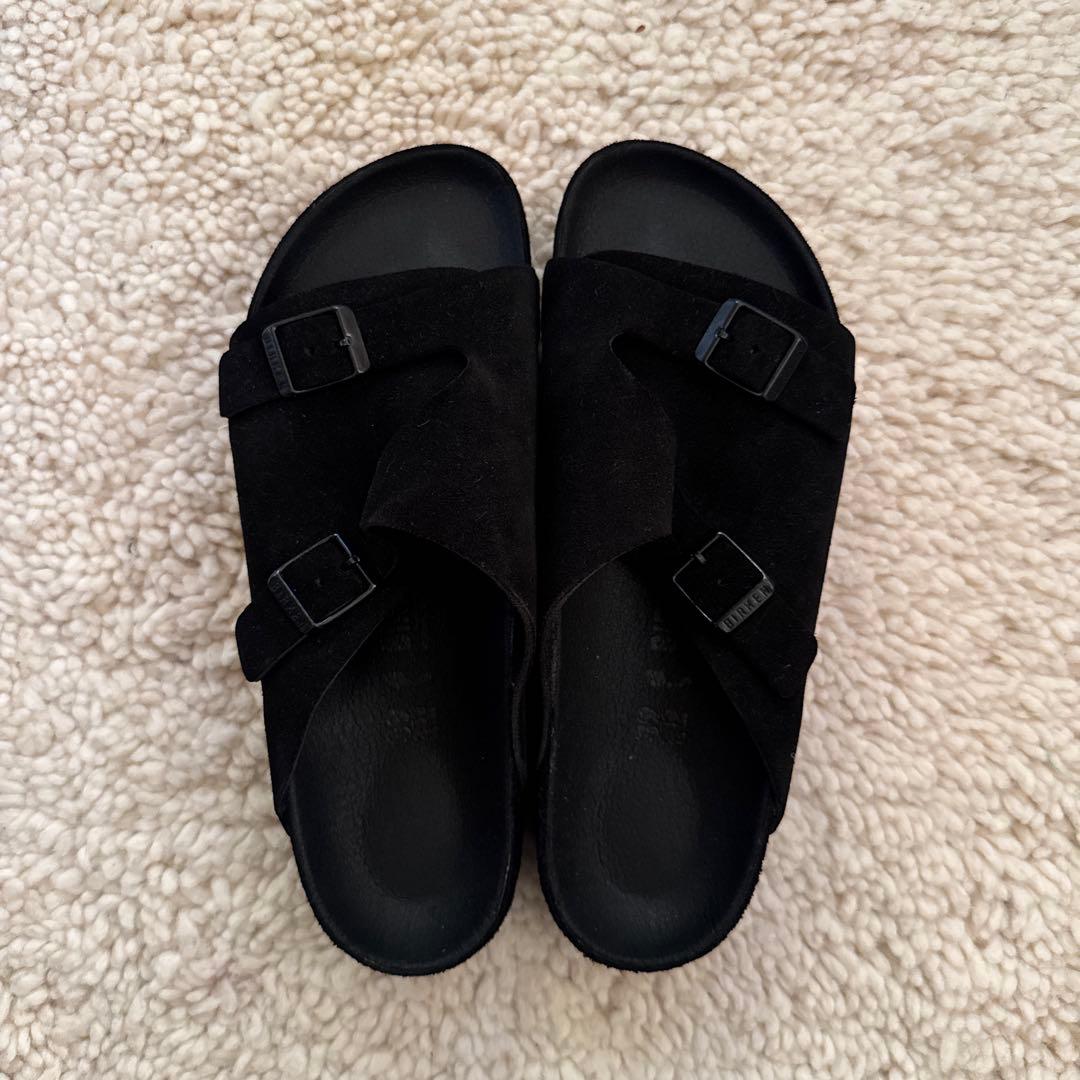 ビルケンシュトック　ビームス別注　チューリッヒ　ブラックスエード【39】