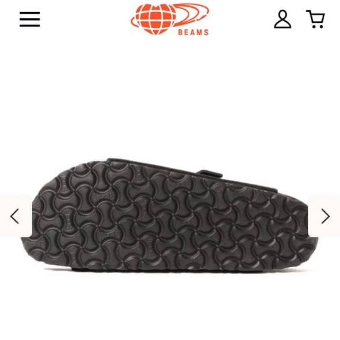 ビルケンシュトック　ビームス別注　チューリッヒ　ブラックスエード【39】