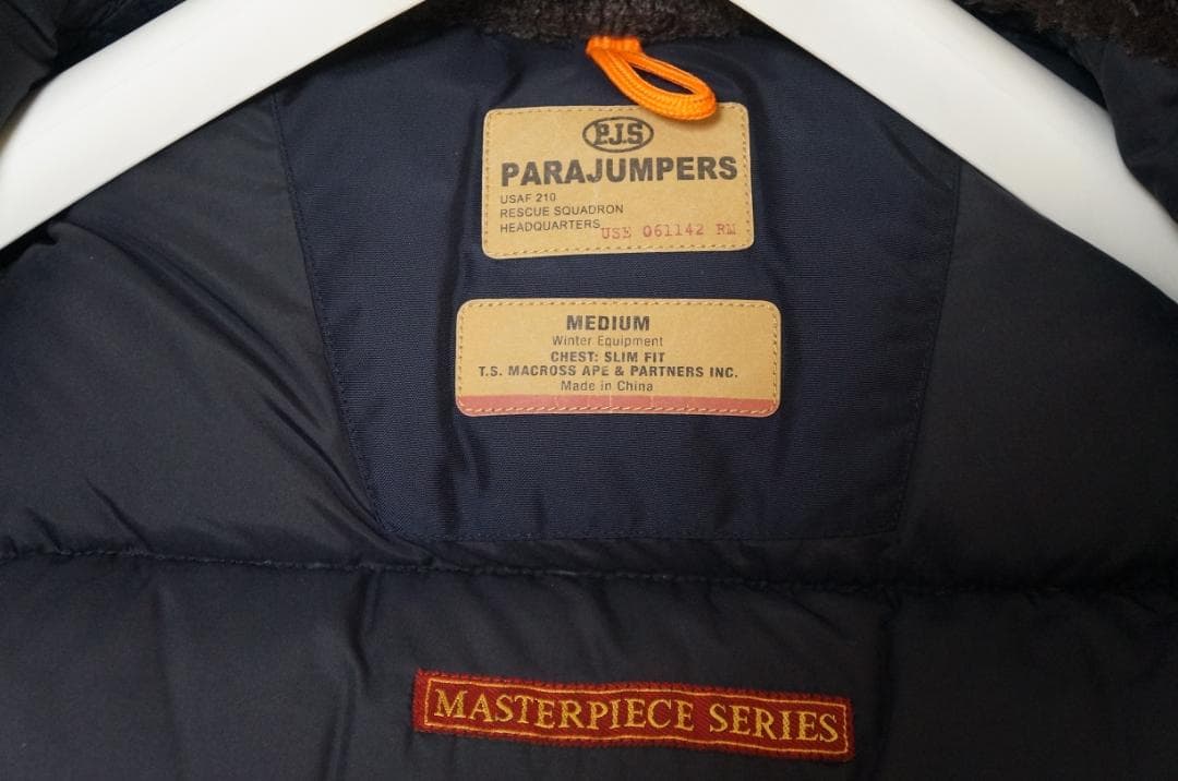 PARAJUMPERS パラジャンパーズ KOBUK Mサイズ ネイビー 美品