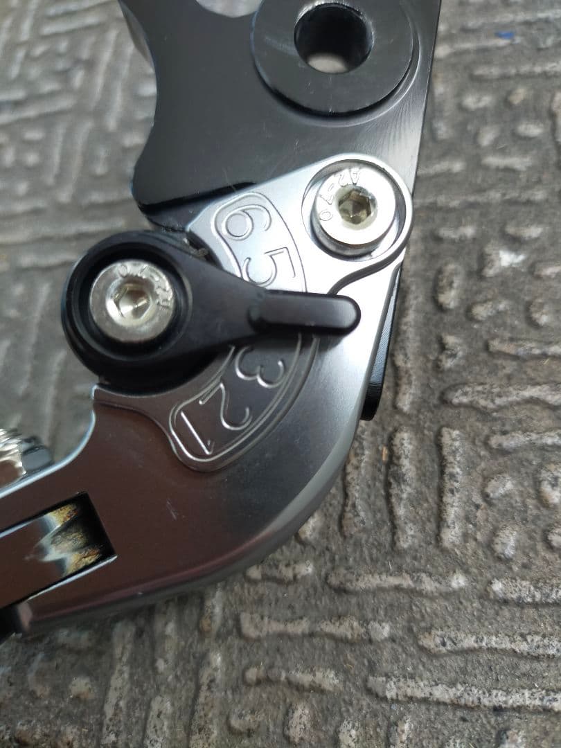 ブレーキレバー＆メーターバイザー