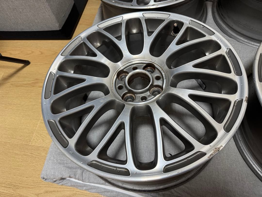アバルト595 純正ホイール　17インチ7J pcd98 オフセット+38 4本