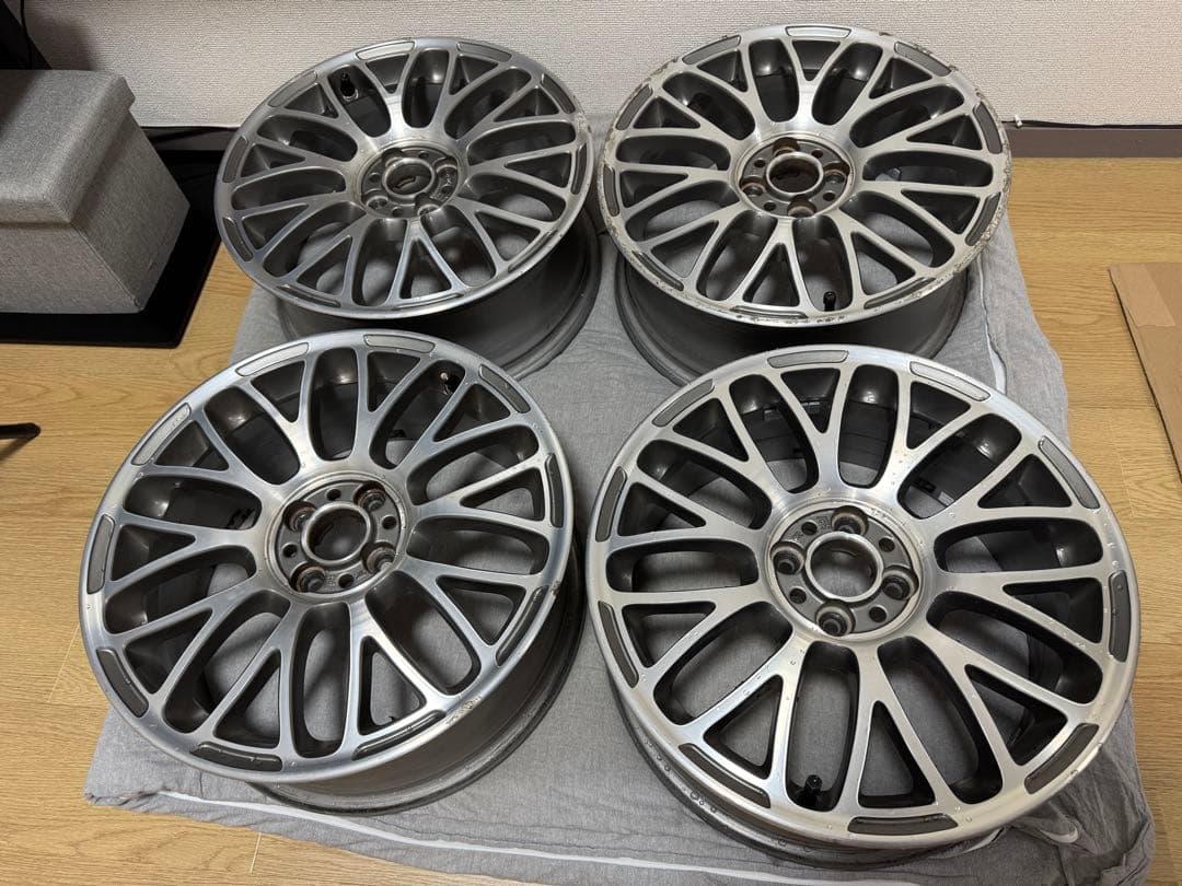 アバルト595 純正ホイール　17インチ7J pcd98 オフセット+38 4本