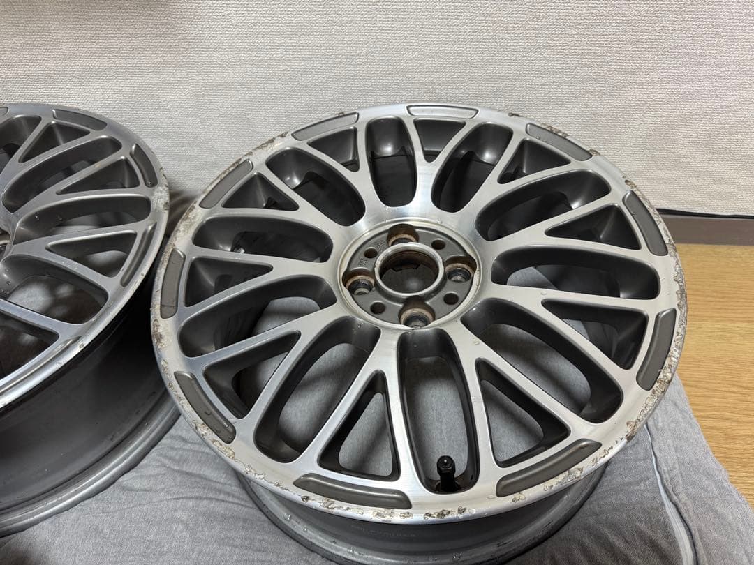 アバルト595 純正ホイール　17インチ7J pcd98 オフセット+38 4本