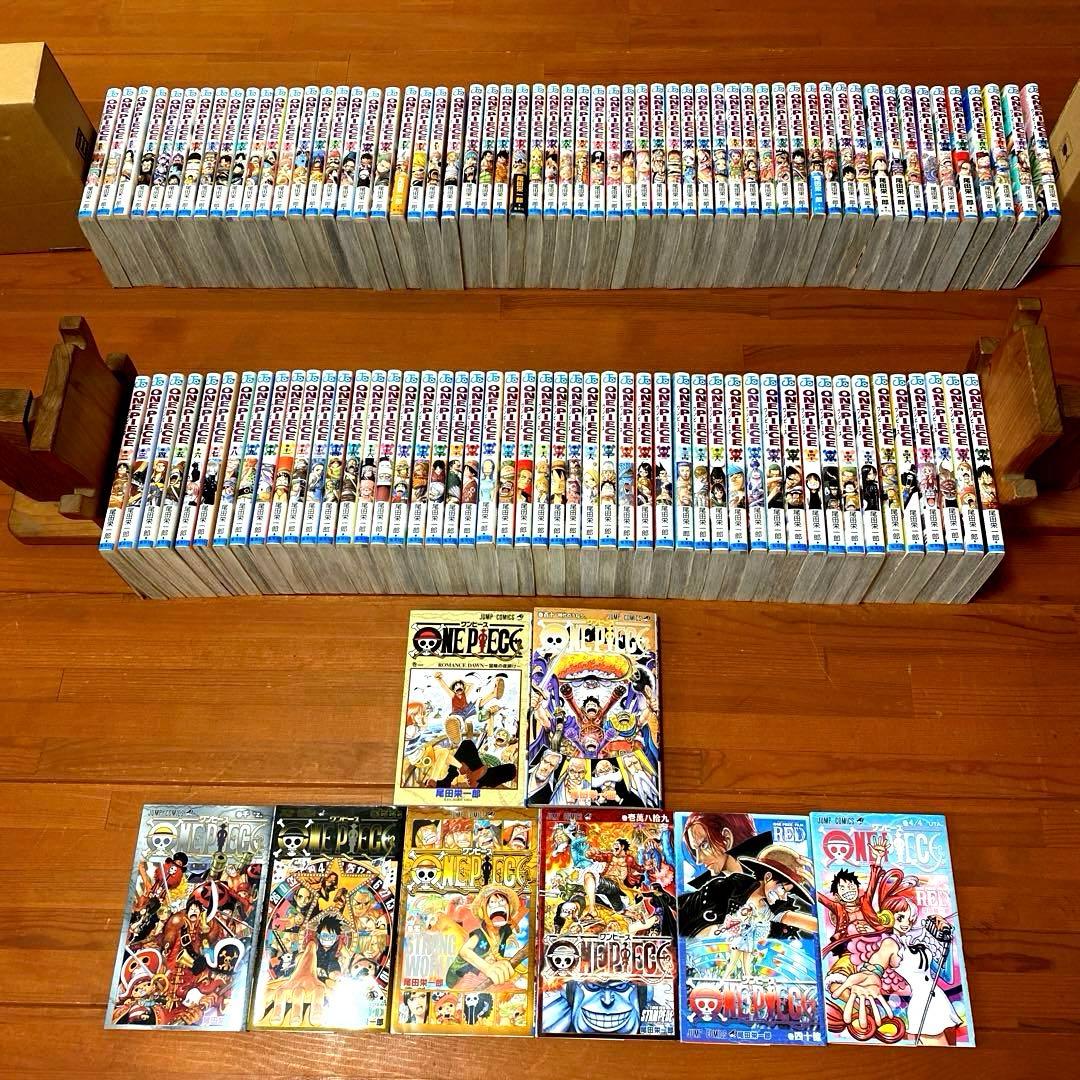 超極美品❣️ワンピース110冊➕映画版非売品6冊ONEPIECE❣️計116冊❣️匿配