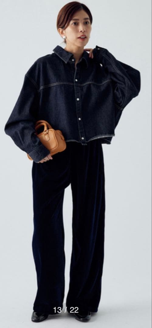 【IENA】別注KURODENM SHデニムジャケット