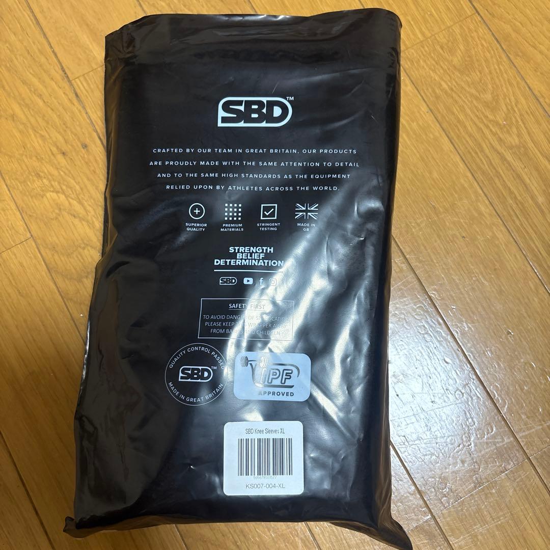 7/1まで値下げ　SBD ウエイトリフティング　ニースリーブ　XL 5mm