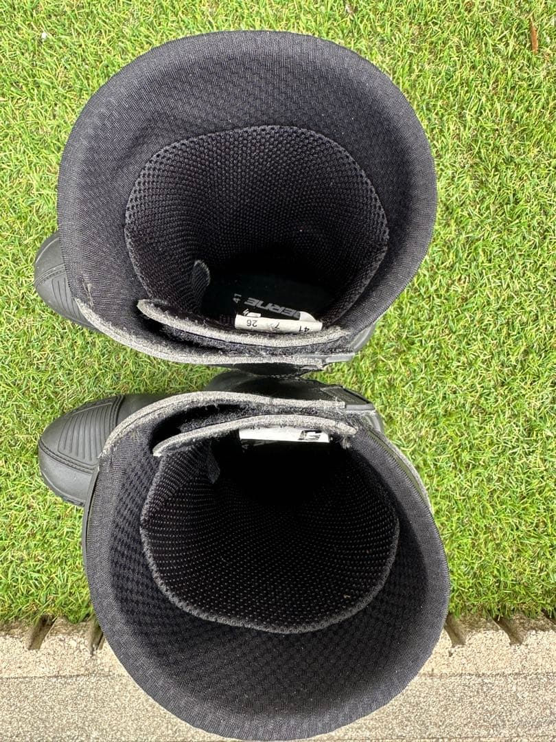 ガエルネ　G-RT 26CM バイクブーツ 黒 合成皮革 プロテクション付き