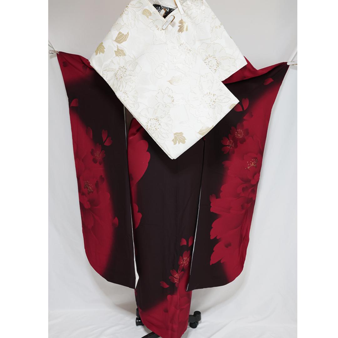 人気カラー■振袖7点セット帯新品帯締め帯揚げフルセット成人式DB06