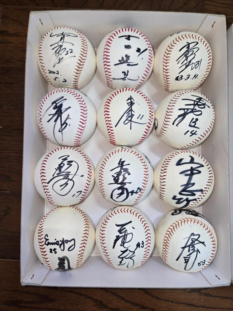 横浜DeNAベイスターズ　サインボール　36個（3ダース）④　　野球ボール