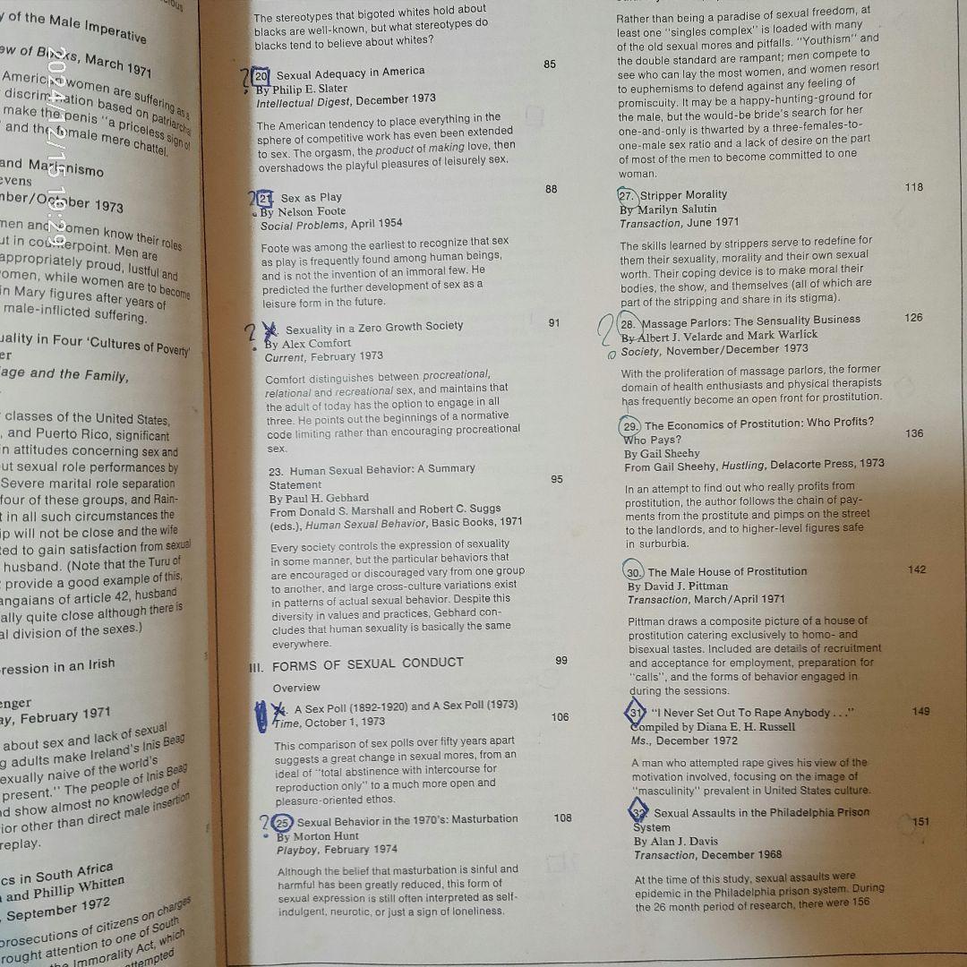 古書 1970年代の性に関するビンテージ本（英語）2冊セット