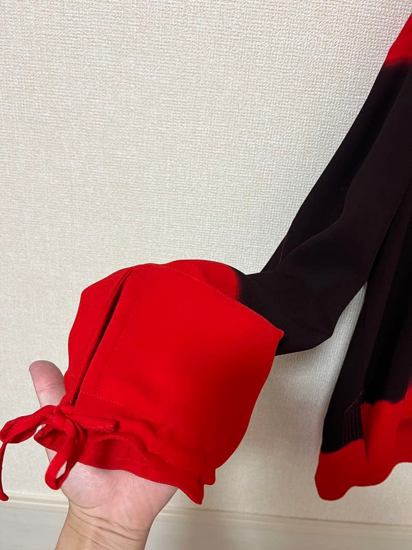 FERRAGAMO フーデッドヴァルーズシャツ グラデーションプルオーバー