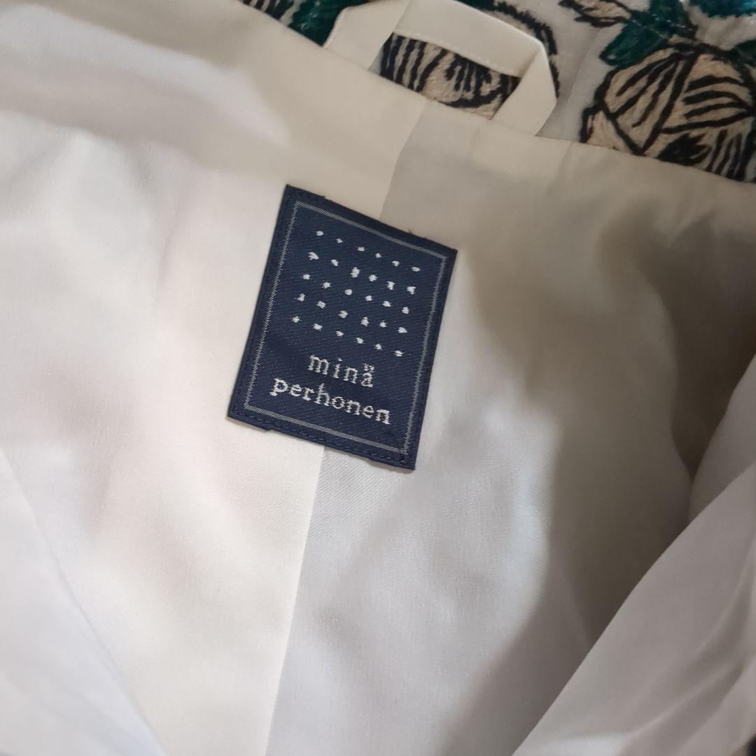 入手困難　ミナペルホネン　Rosyステントカラーコート38