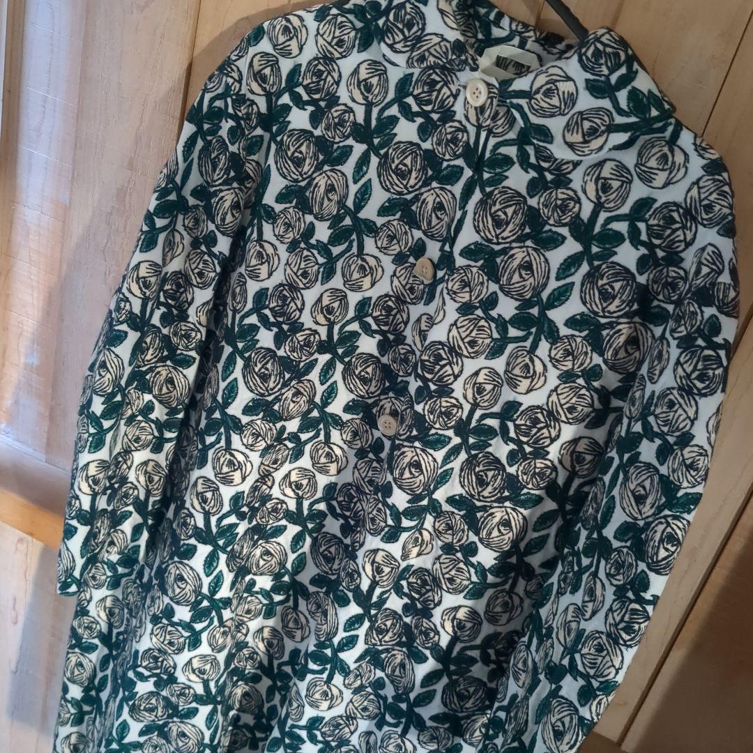 入手困難　ミナペルホネン　Rosyステントカラーコート38