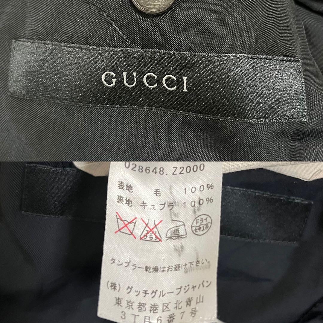 GUCCI グッチ セットアップスーツ ブラック 48 3B