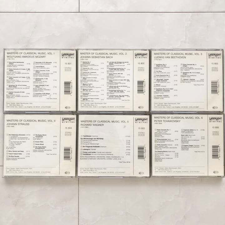 クラシック　有名作曲家　名曲　モーツァルト　バッハ　ベートーヴェン　シュトラウス