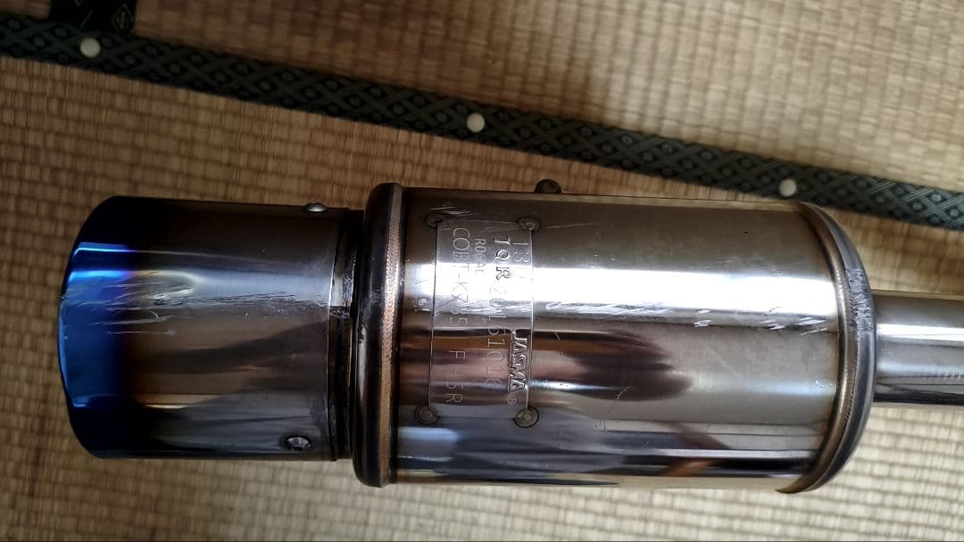 rosso modello COLBASSO Ti-C マフラー