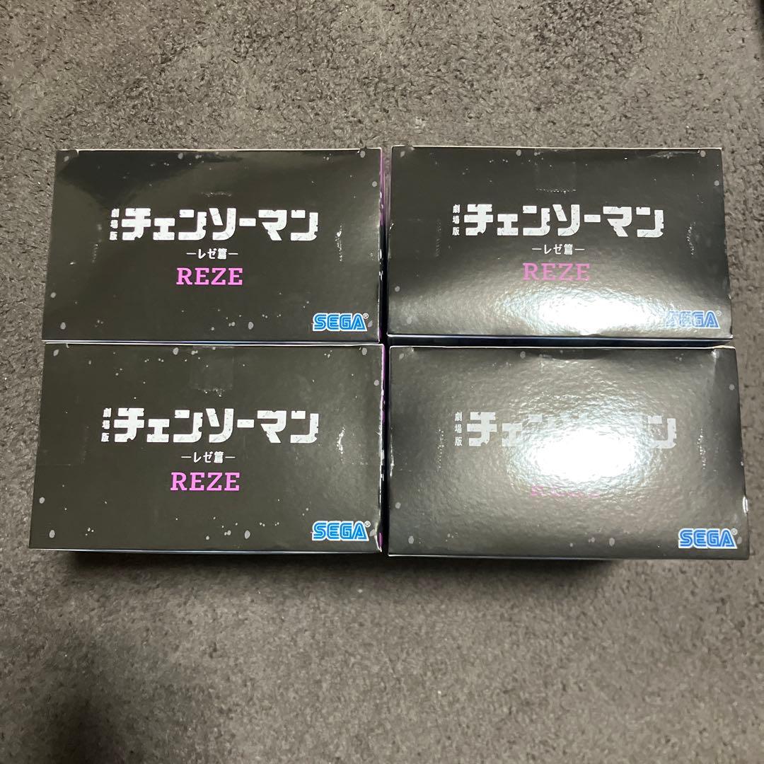 劇場版「チェンソーマンレゼ編」ハイプレミアムフィギュア レゼ　4個セット　未開封