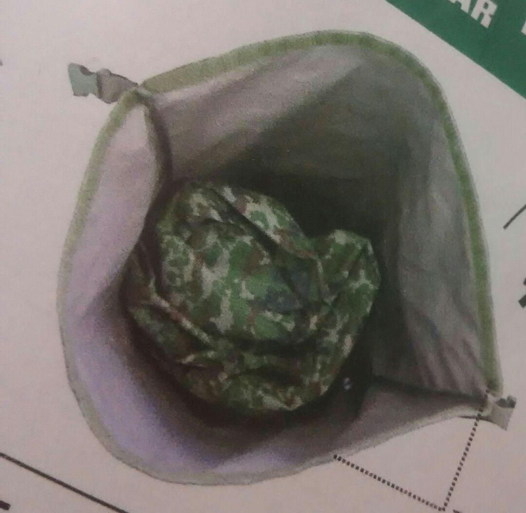 寝具包みバック２WAY リュック 山菜取り