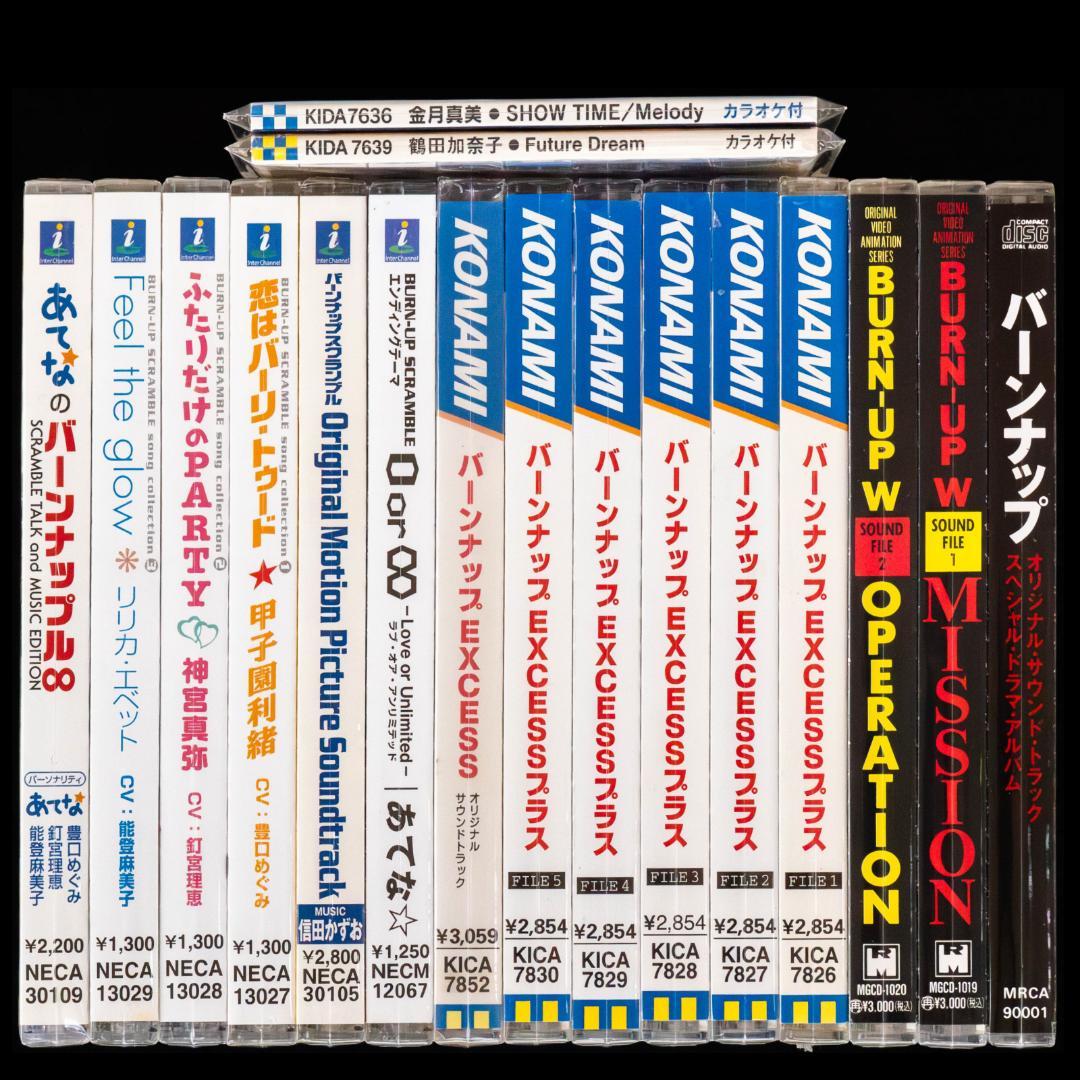 BURN-UP バーンナップ 主題歌 サントラ ドラマ CD 全17枚 セット