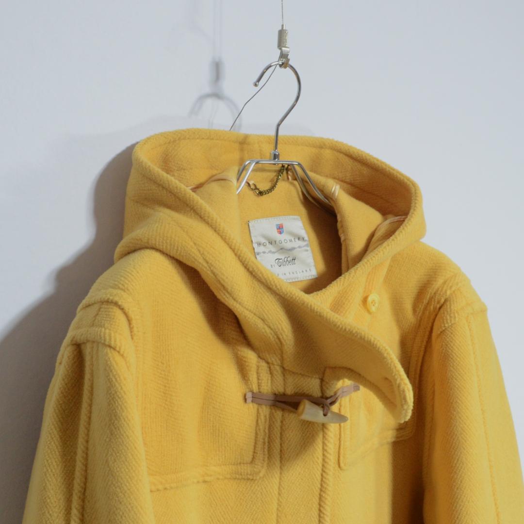 超極上品 レア色 ムーアブルック チベット社 ダッフルコート イエロー 36