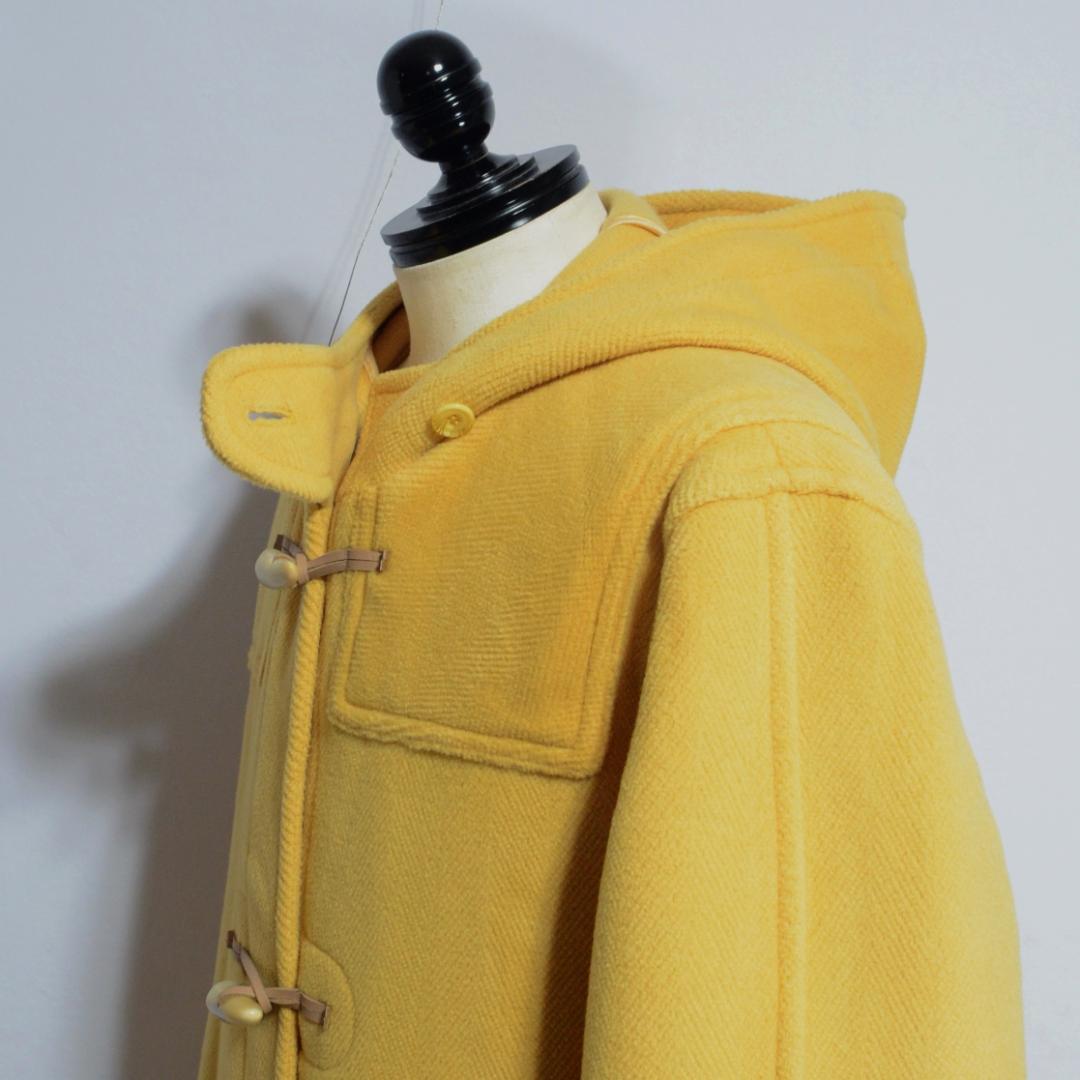 超極上品 レア色 ムーアブルック チベット社 ダッフルコート イエロー 36