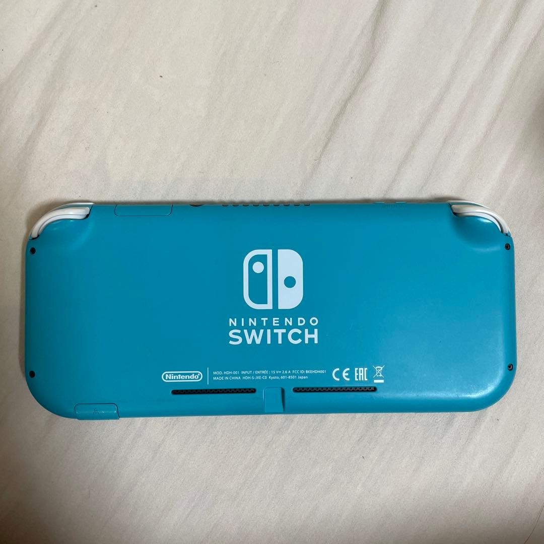Switch lite ターコイズ 本体・ケース・充電器