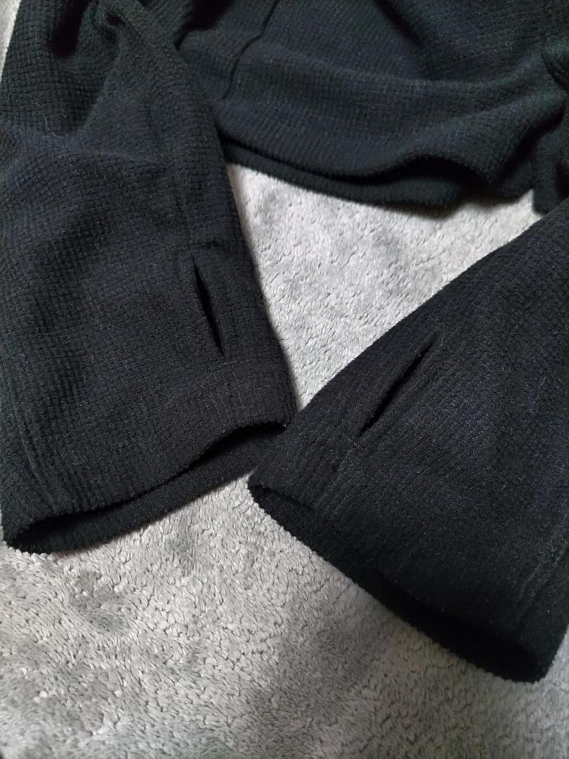 ブリストル　ポーラテック　グリットフリース　カットソー　黒