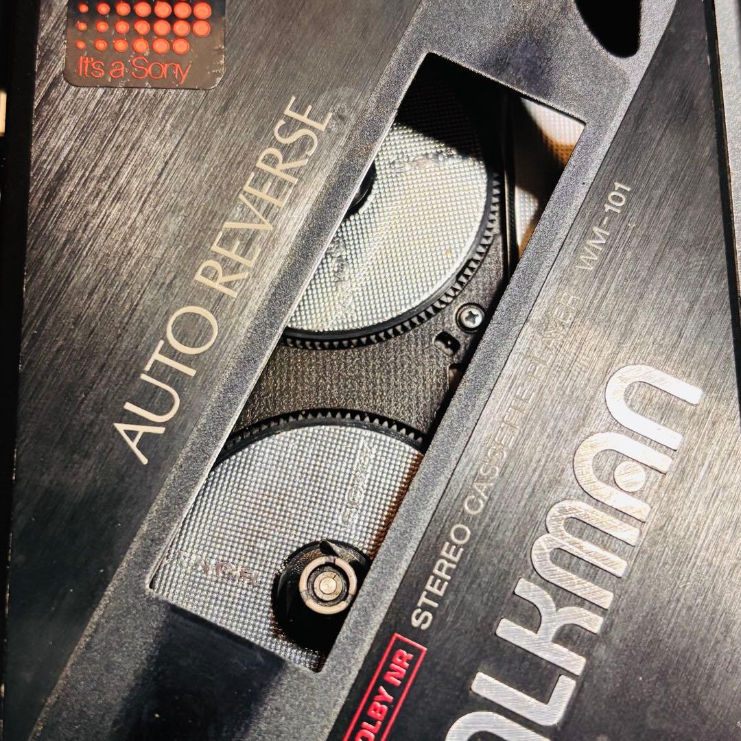 動作未確認SONY WALKMAN WM-101 ステレオ　カセットプレーヤー