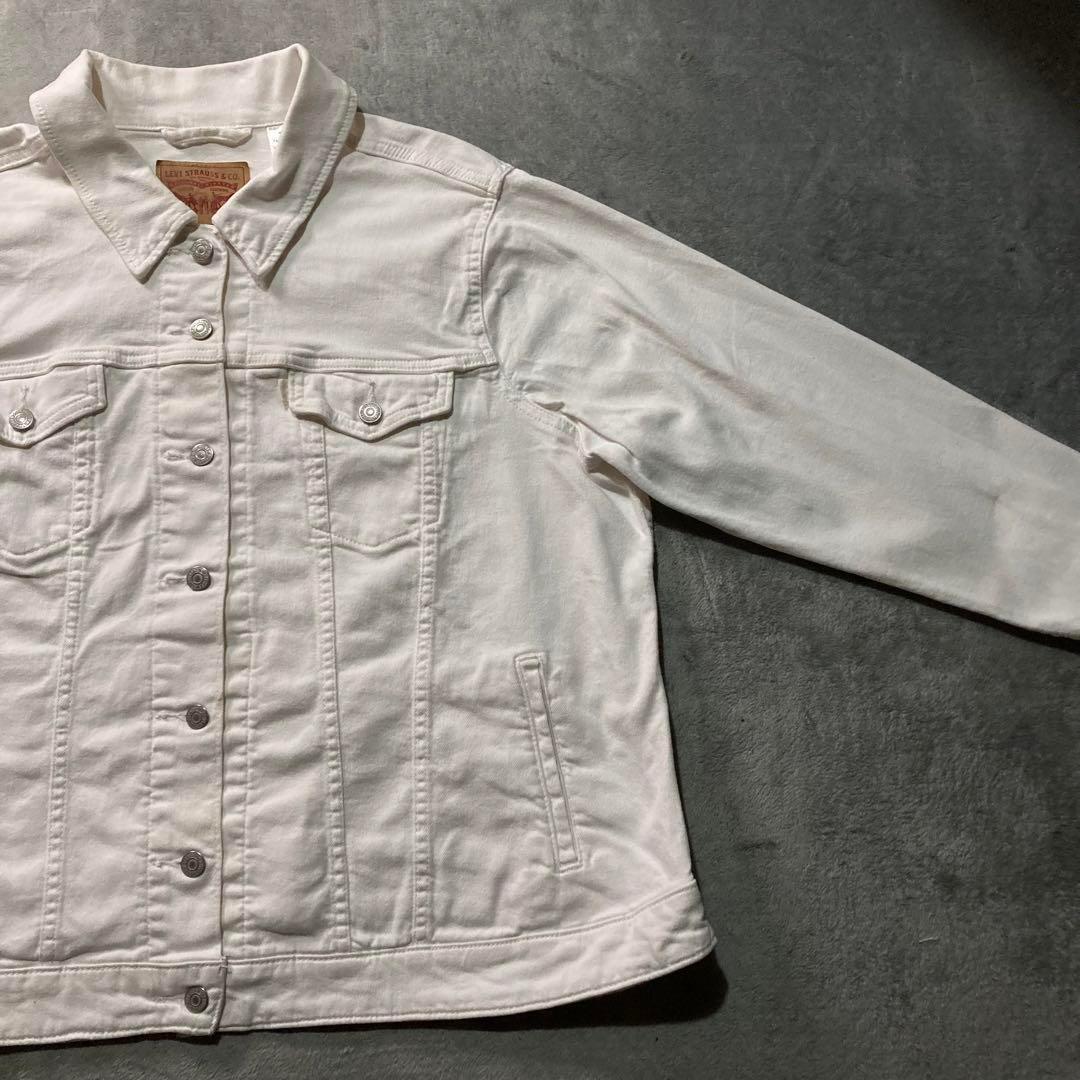 Levi’s DenimJacket Gジャン トラッカージャケット 白 3L