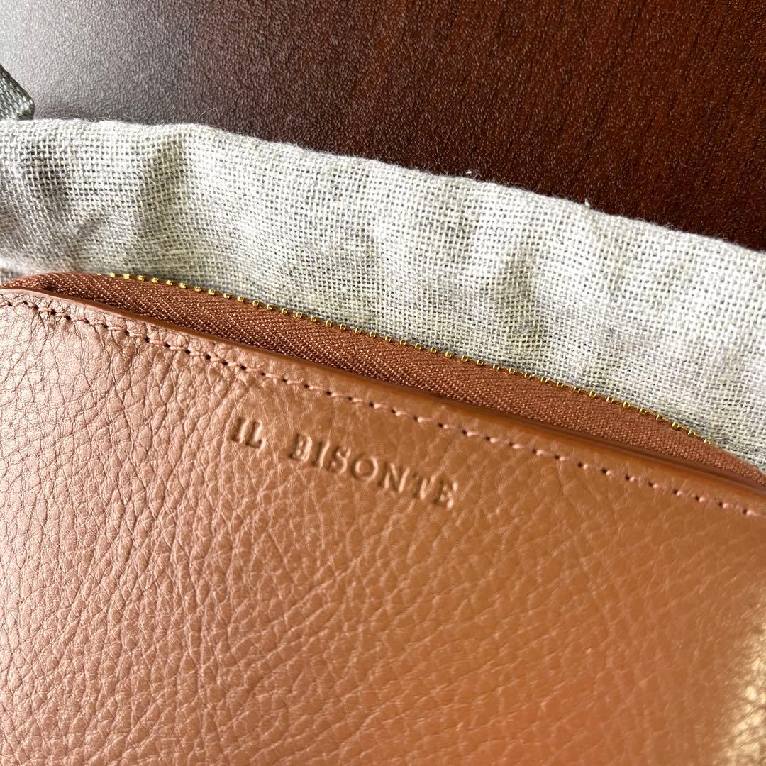イルビゾンテ 財布 メンズ レディース 二つ折り財布 レザー ブラウン