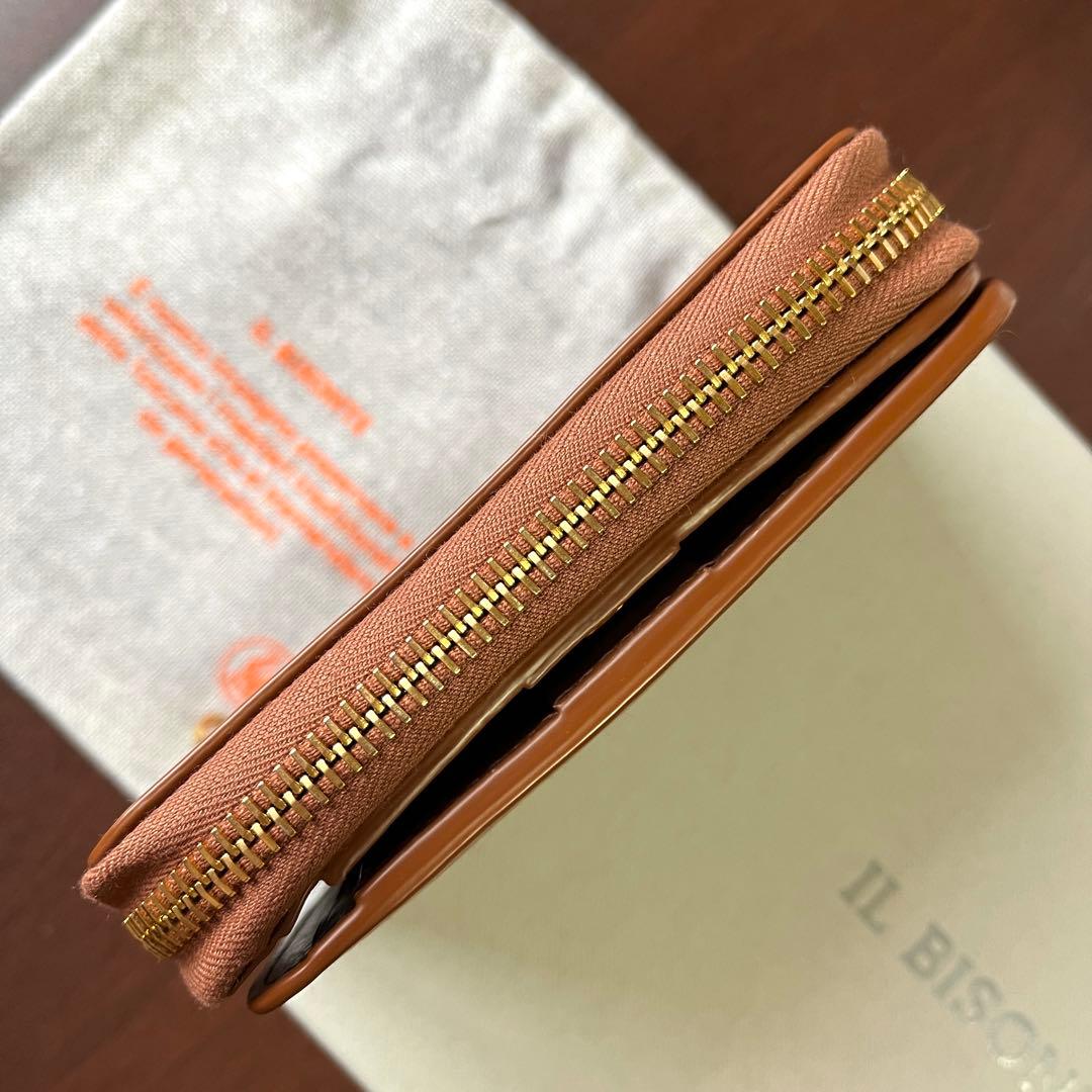 イルビゾンテ 財布 メンズ レディース 二つ折り財布 レザー ブラウン