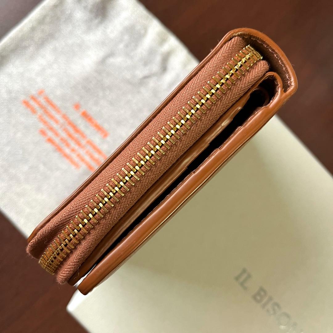 イルビゾンテ 財布 メンズ レディース 二つ折り財布 レザー ブラウン