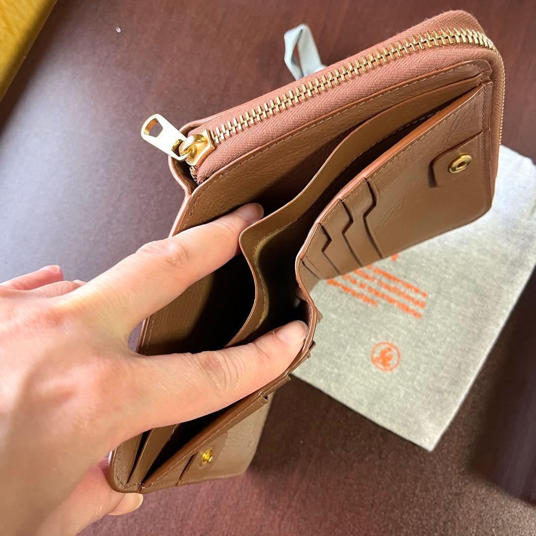 イルビゾンテ 財布 メンズ レディース 二つ折り財布 レザー ブラウン