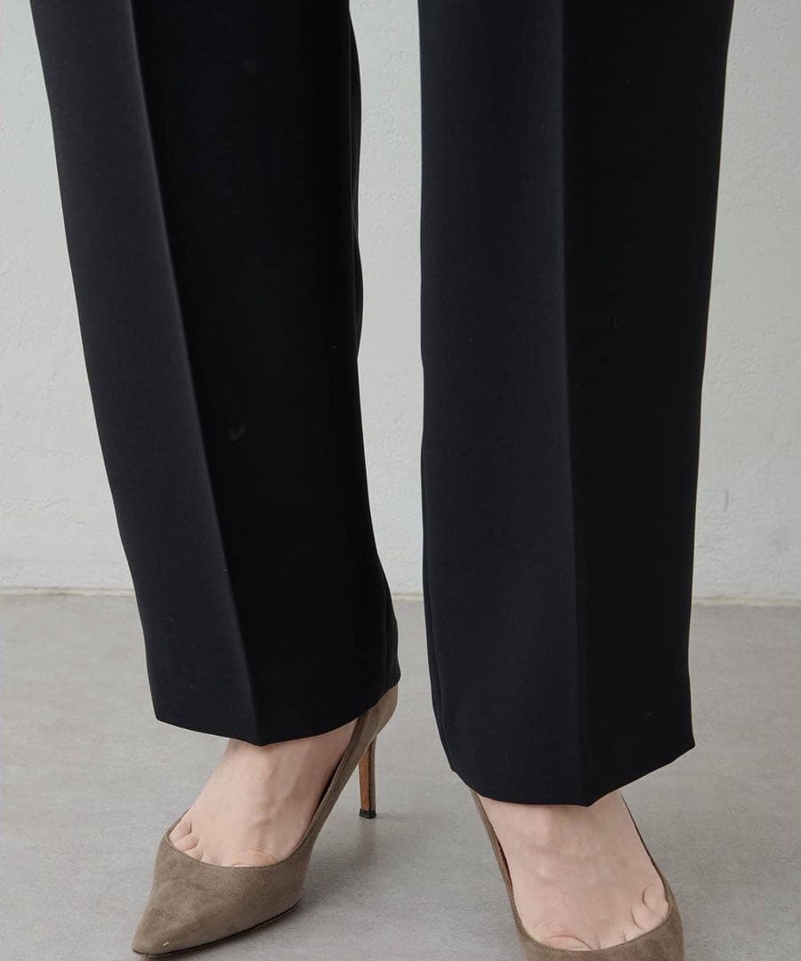 【美品】Whim Gazette ウィムガゼット　長袖 オールインワン　ブラック