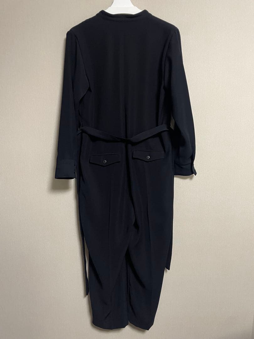 【美品】Whim Gazette ウィムガゼット　長袖 オールインワン　ブラック