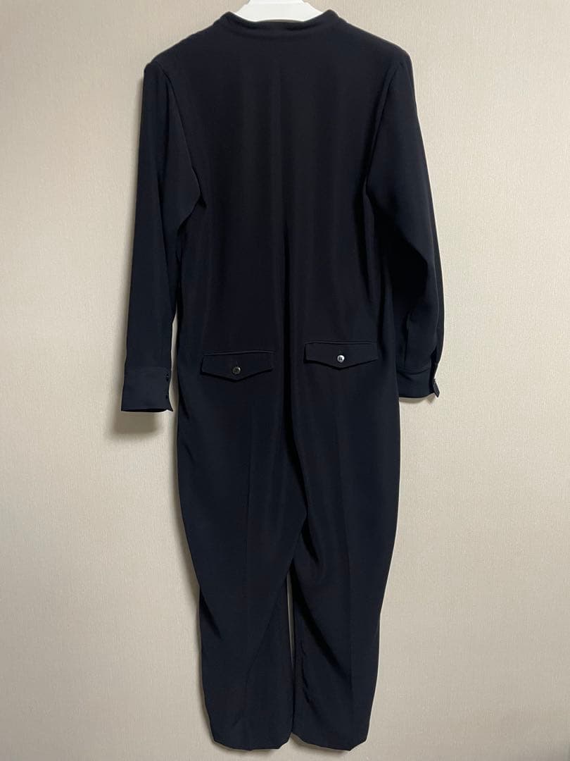 【美品】Whim Gazette ウィムガゼット　長袖 オールインワン　ブラック