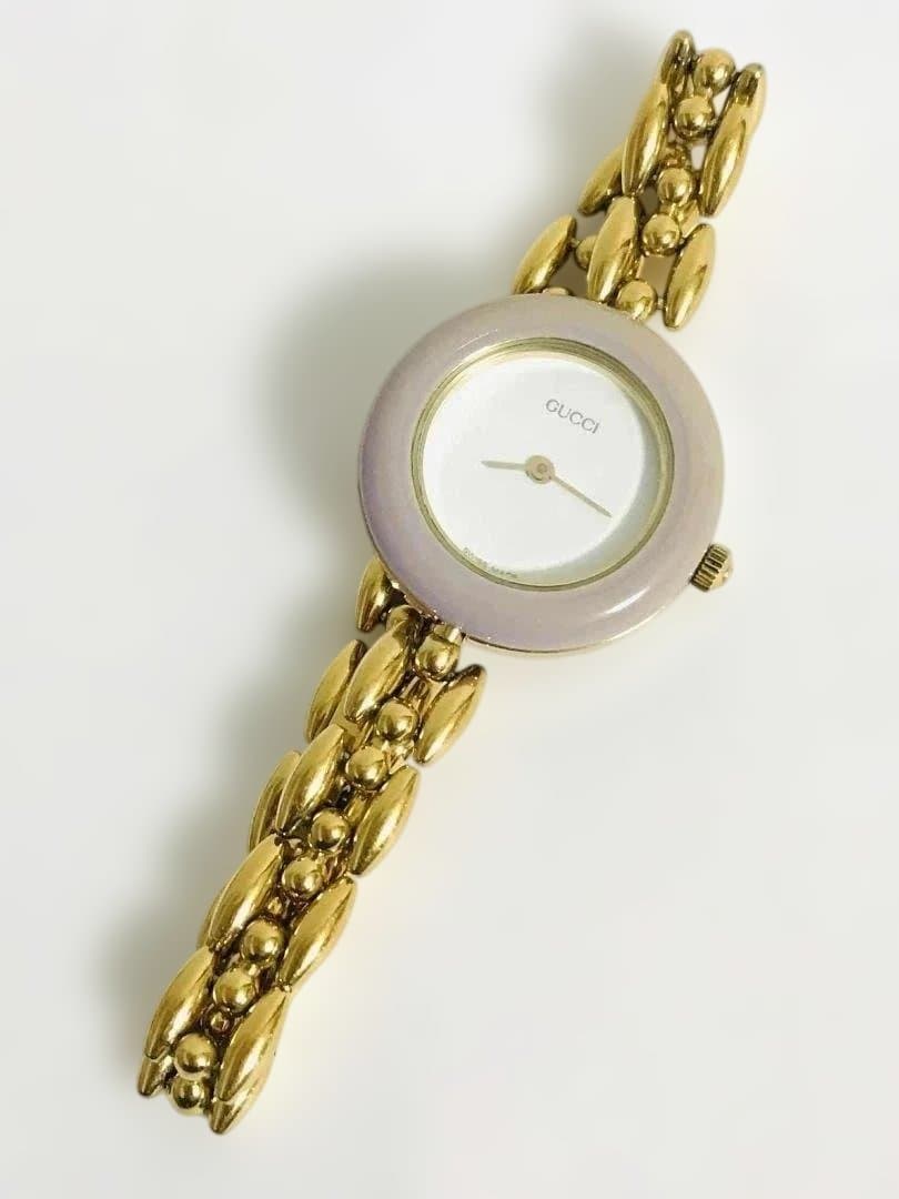 美品☆グッチ GUCCI チェンジベゼル 腕時計