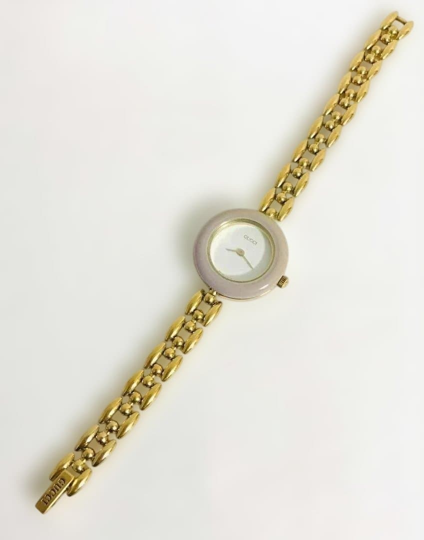 美品☆グッチ GUCCI チェンジベゼル 腕時計