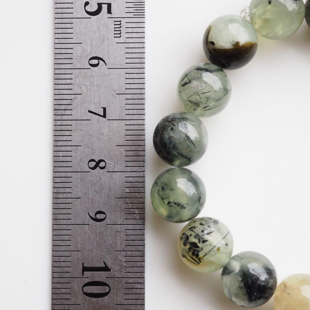 【Ruby】天然ケシパールのマンテルブレスレット