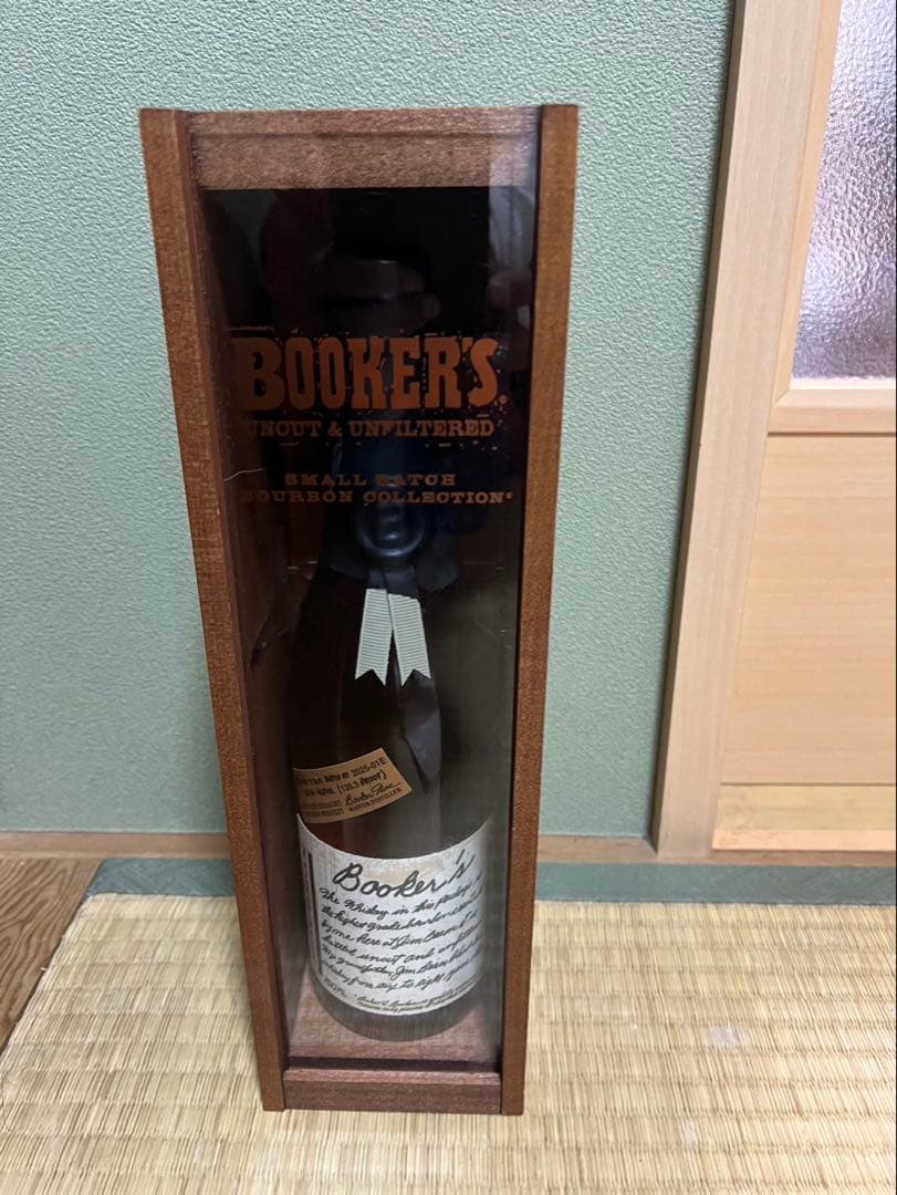 ブッカーズ 2025-01E 木箱付き ウイスキー750ml 1本