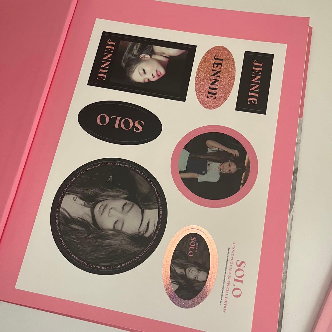 JENNIE SOLO Special Edition フォトブック セット