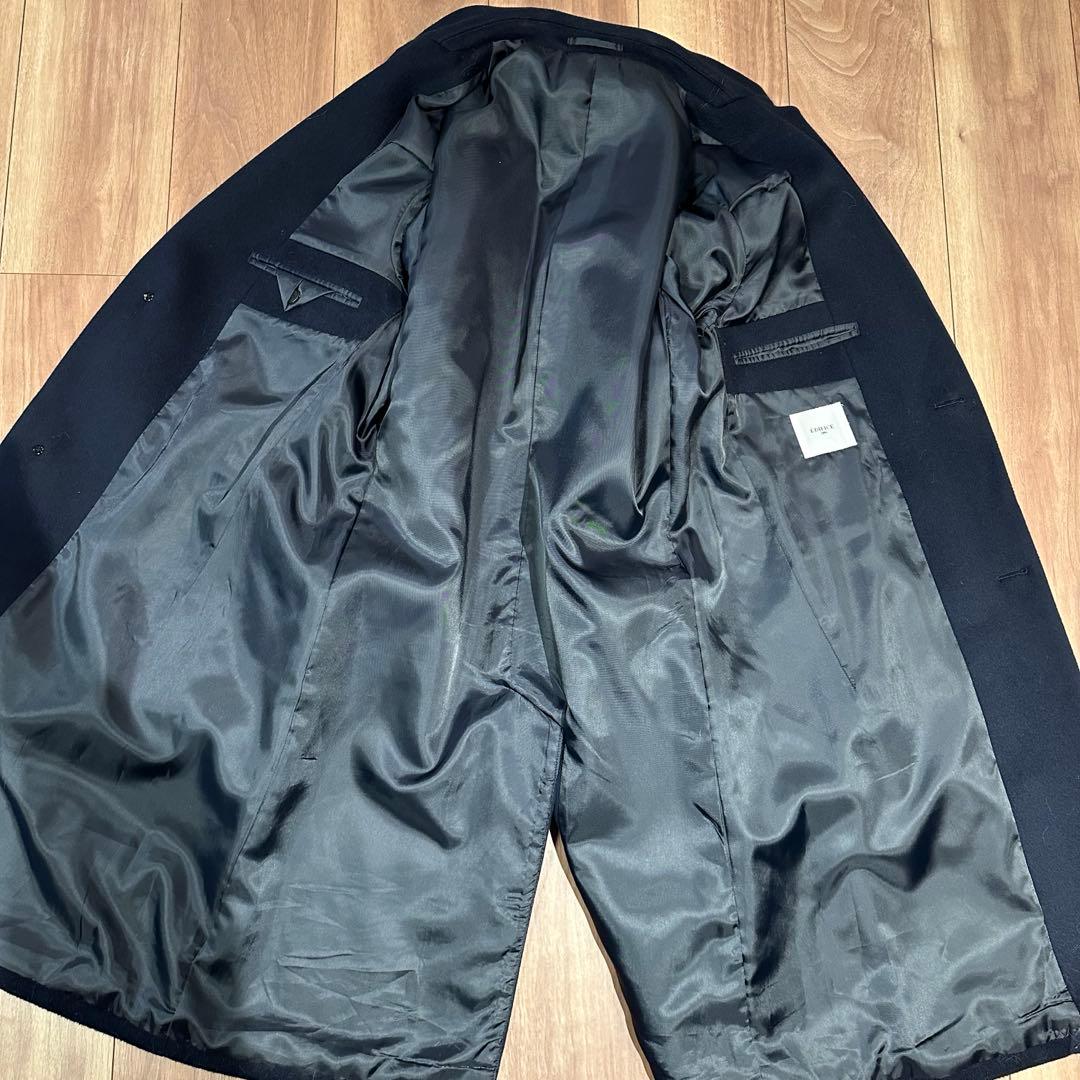 カ*ん様 ÉDIFICE ネイビー SUPER140s ビーバーチェスターコート