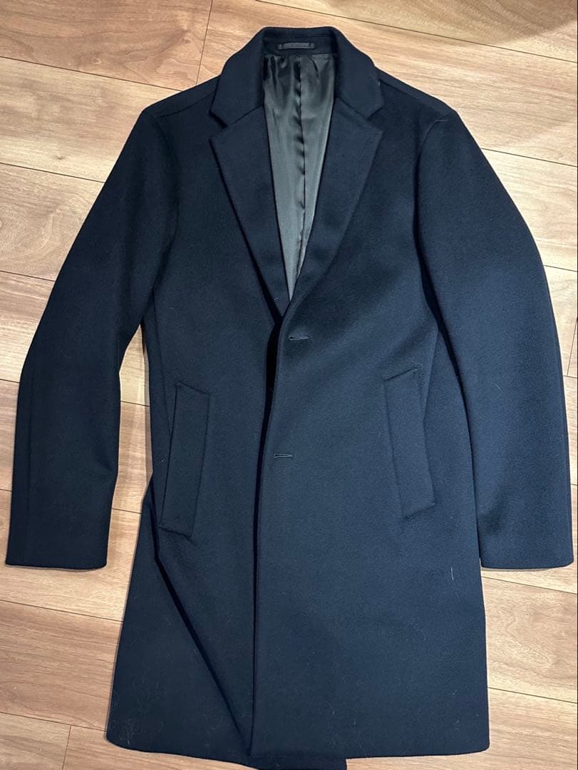 カ*ん様 ÉDIFICE ネイビー SUPER140s ビーバーチェスターコート