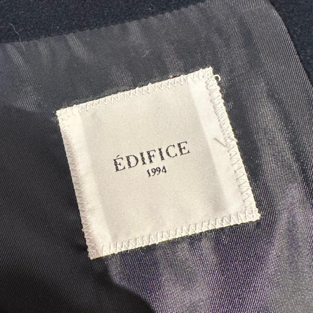 カ*ん様 ÉDIFICE ネイビー SUPER140s ビーバーチェスターコート