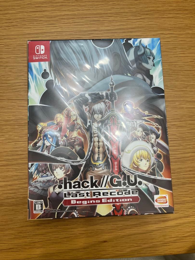 Nintendo Switch .hack//G.U. Last Recode Begins Edition