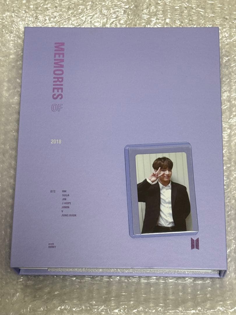 BTS MEMORIES OF 2018 メモリーズ　ジョングク　トレカ付き