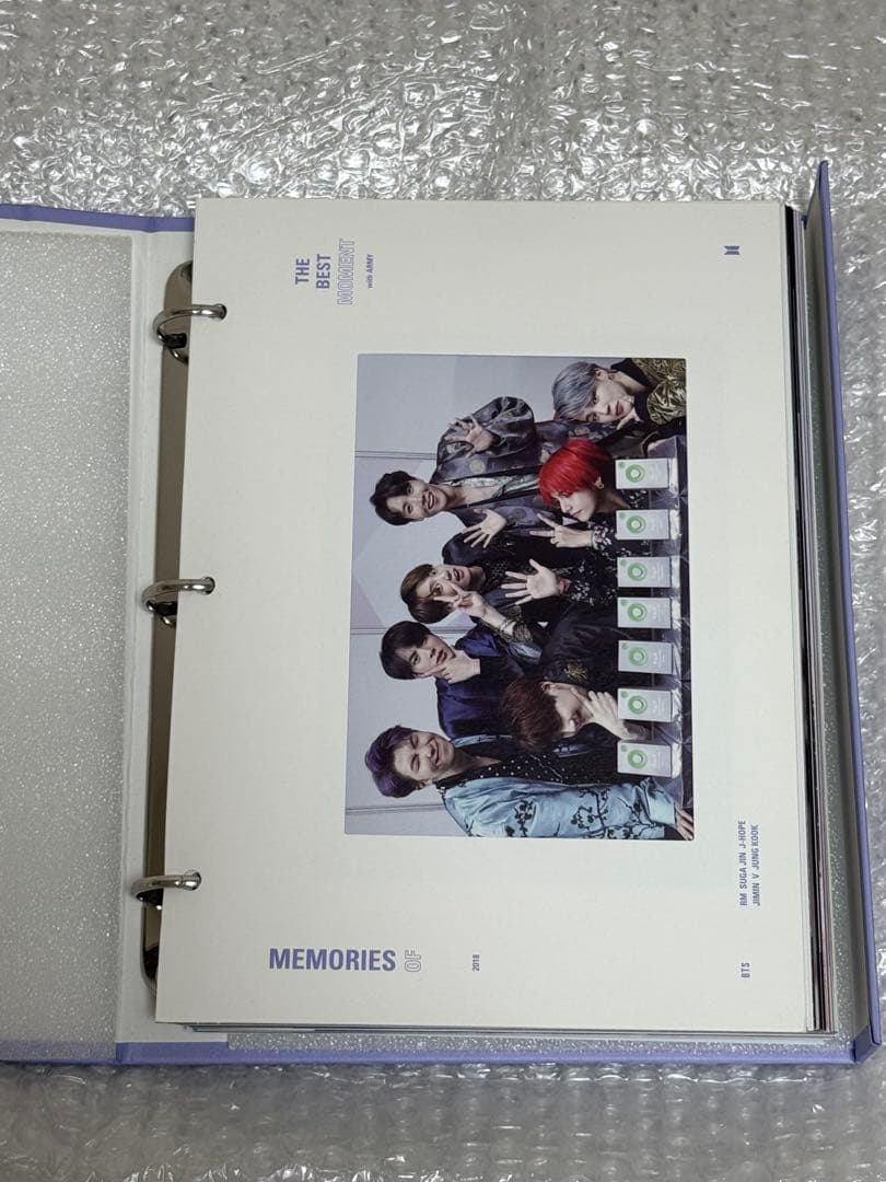 BTS MEMORIES OF 2018 メモリーズ　ジョングク　トレカ付き