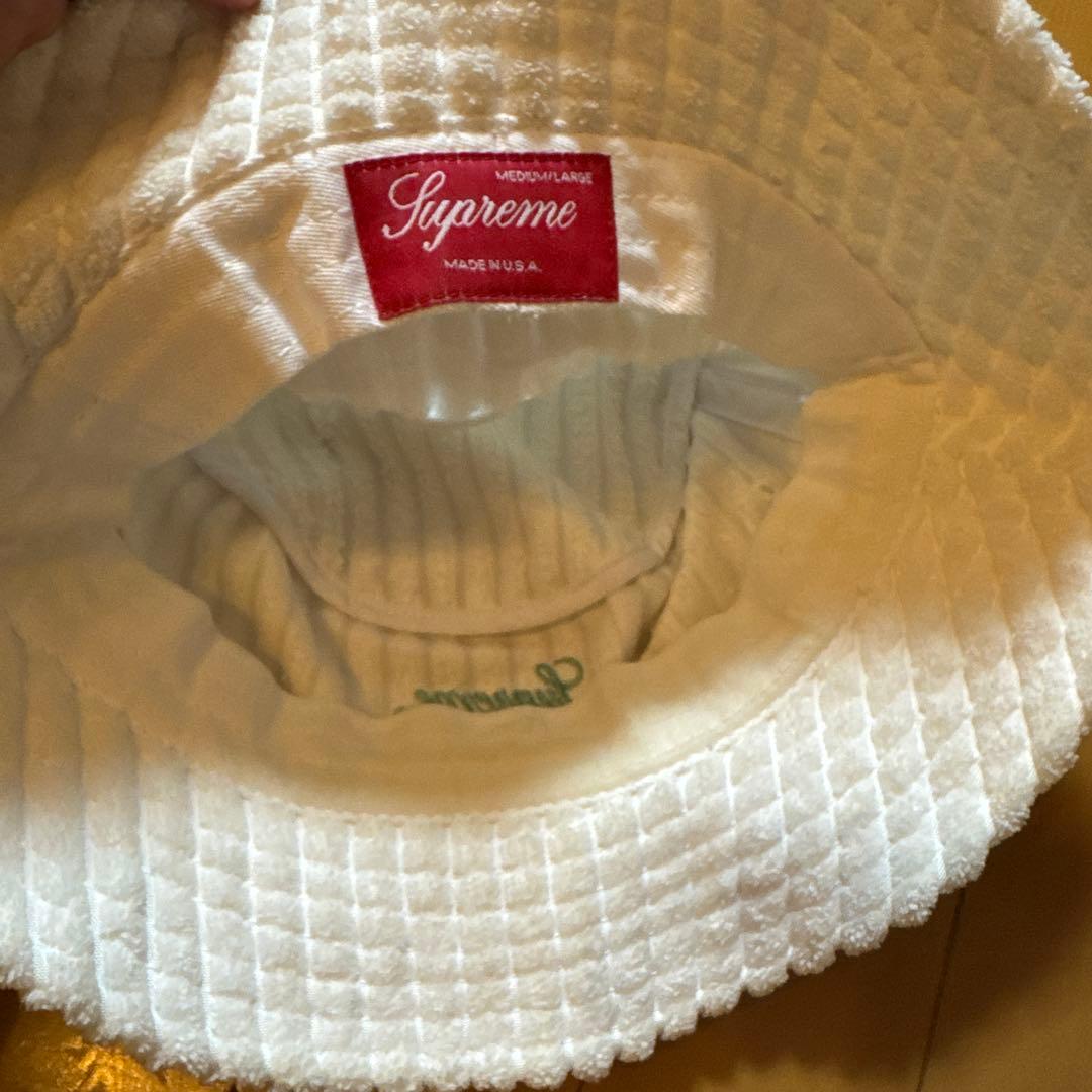 Supreme バケットハット ホワイト　M/Lサイズ